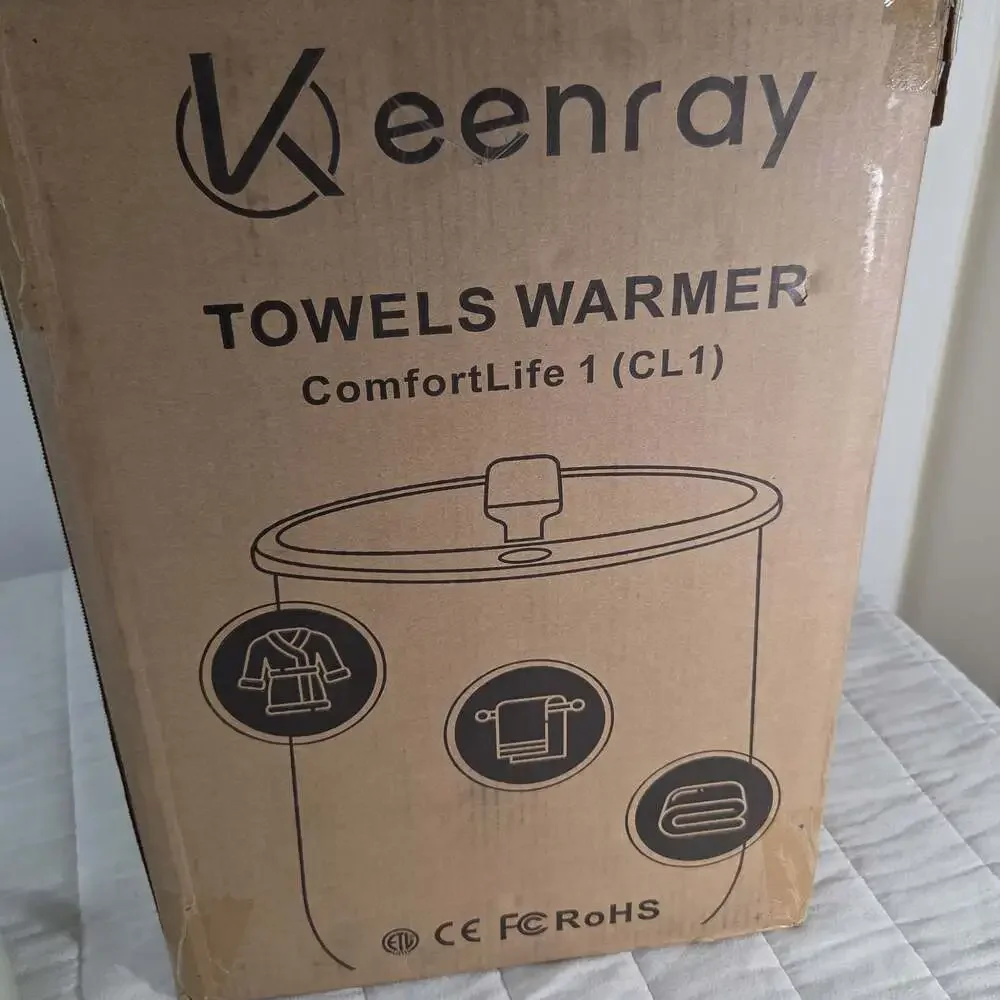 Keenray ComfortLife 1 (CL1) Luxury Bucket Style Towel Warmer for Bathroom